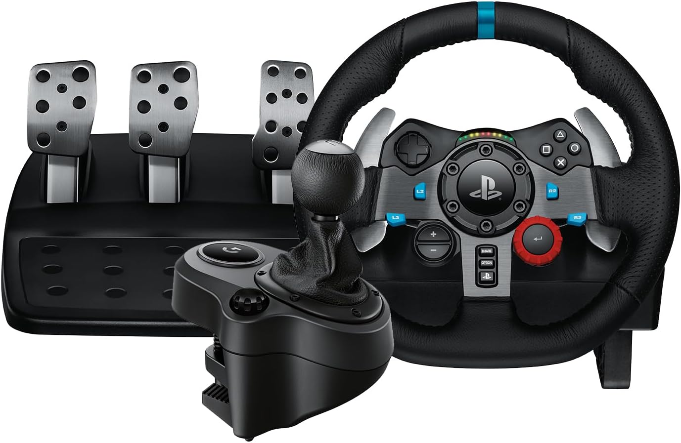 Logitech G29 Driving Force – Volant de course pour PS5 et PS4