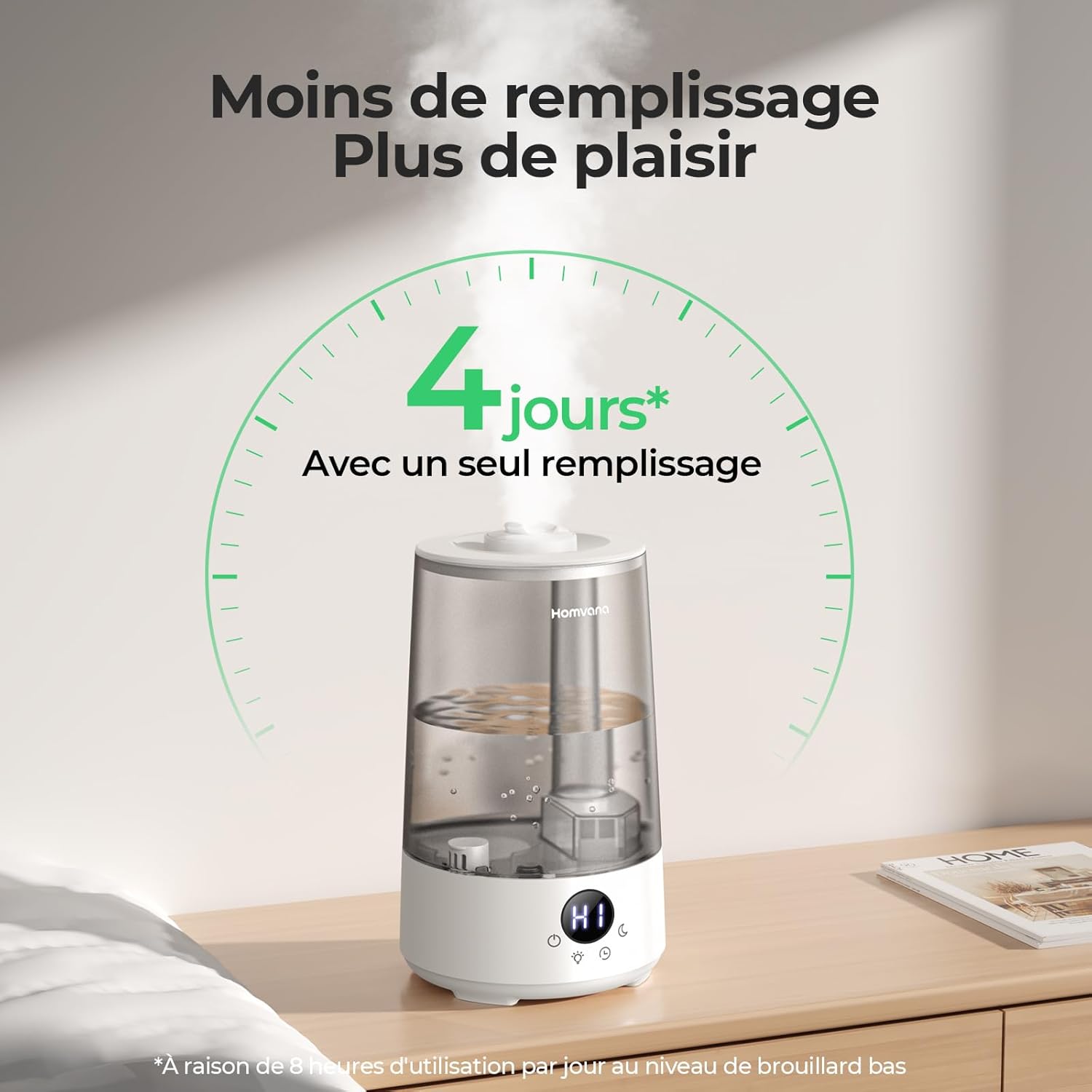 Humidificateur Chambre Bébé Crane – Air Sain pour Bébé