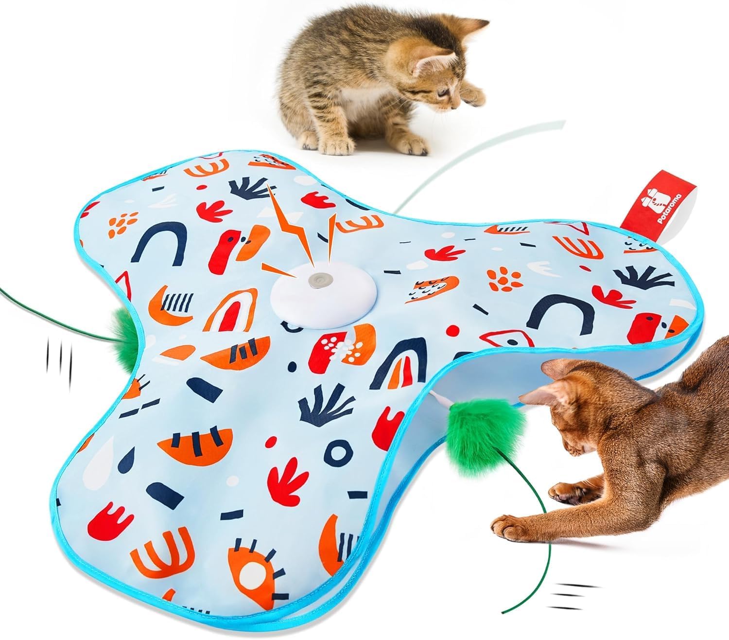 Jouet Interactif Chat Plume Électrique – Stimulez l&rsquo;Instinct de Votre Chat
