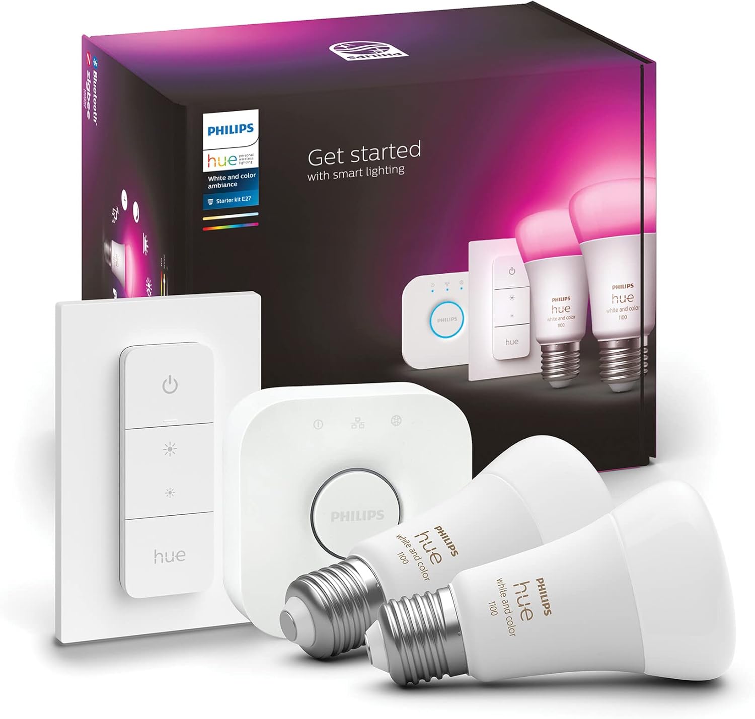 Philips Hue Starter Kit – Transformez l&rsquo;Ambiance de Votre Maison