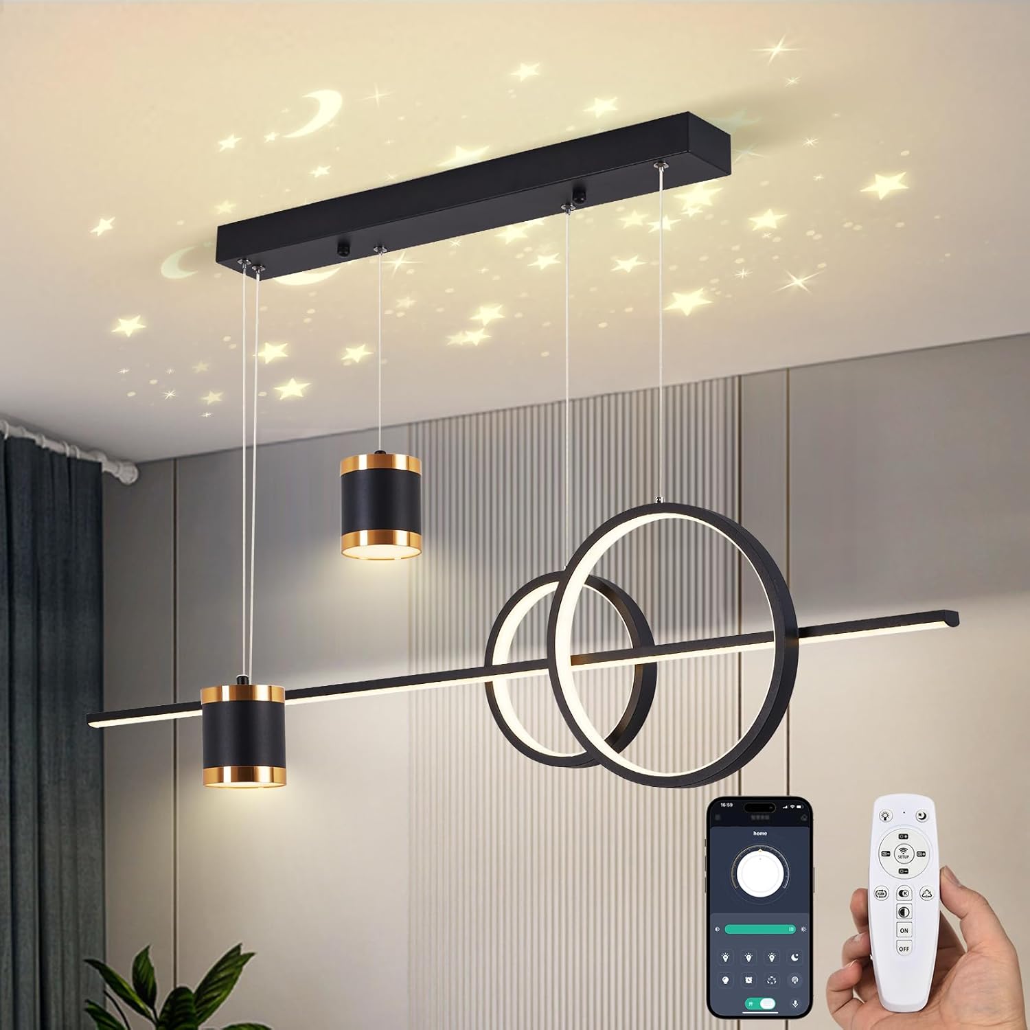 Luminaire LED Suspension Salon – Design et Économies