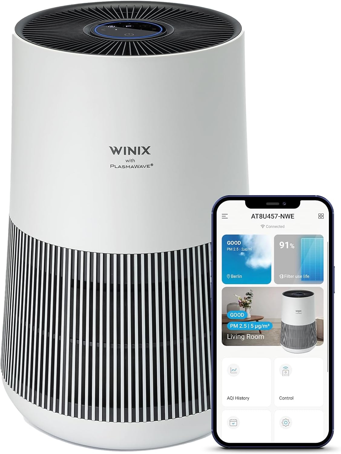 Purificateur d&rsquo;Air Winix 5500-2 – Respirez un Air Sain