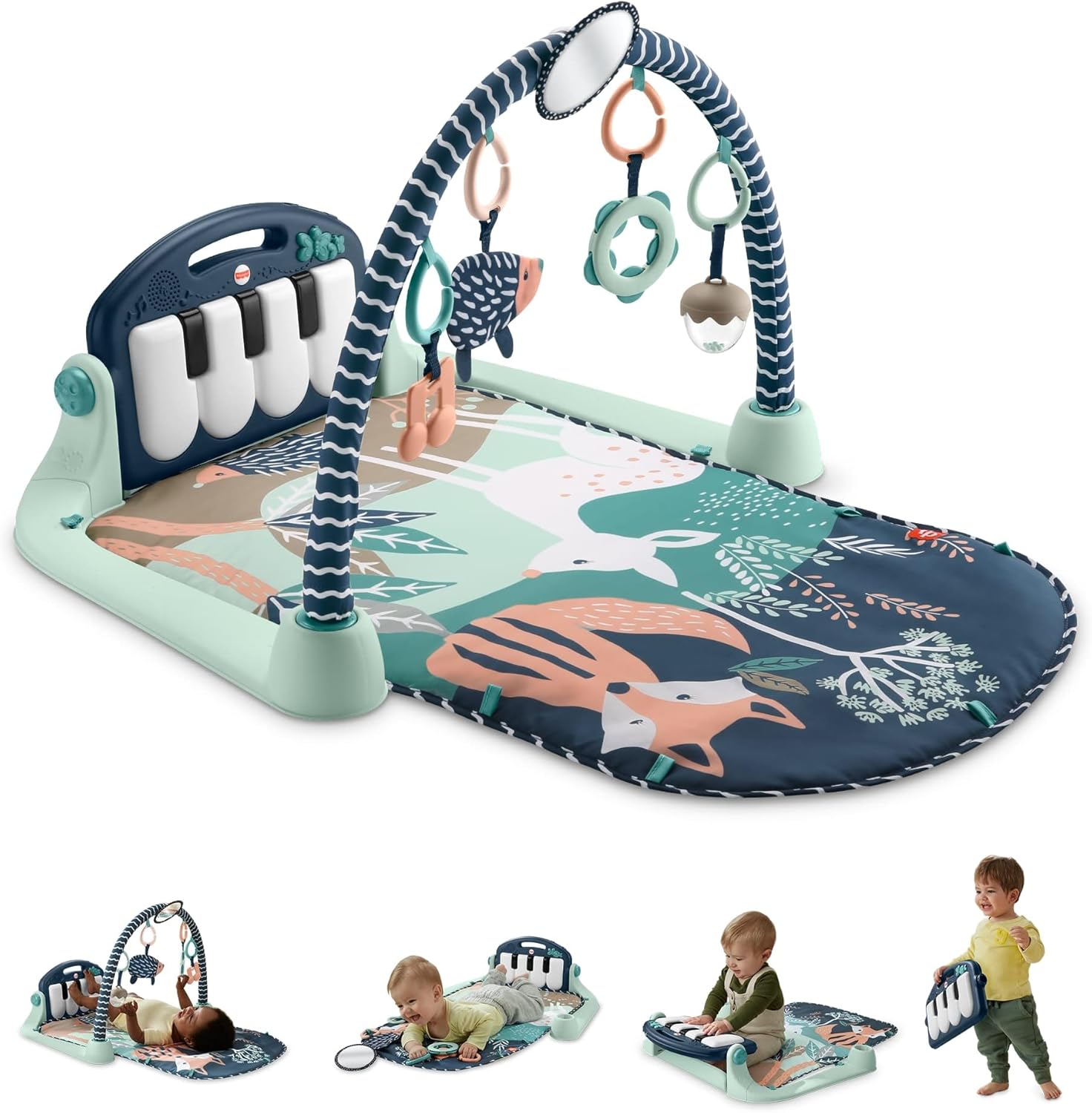 Tapis d&rsquo;Éveil Musical Fisher-Price – Stimulez l&rsquo;Éveil de Bébé
