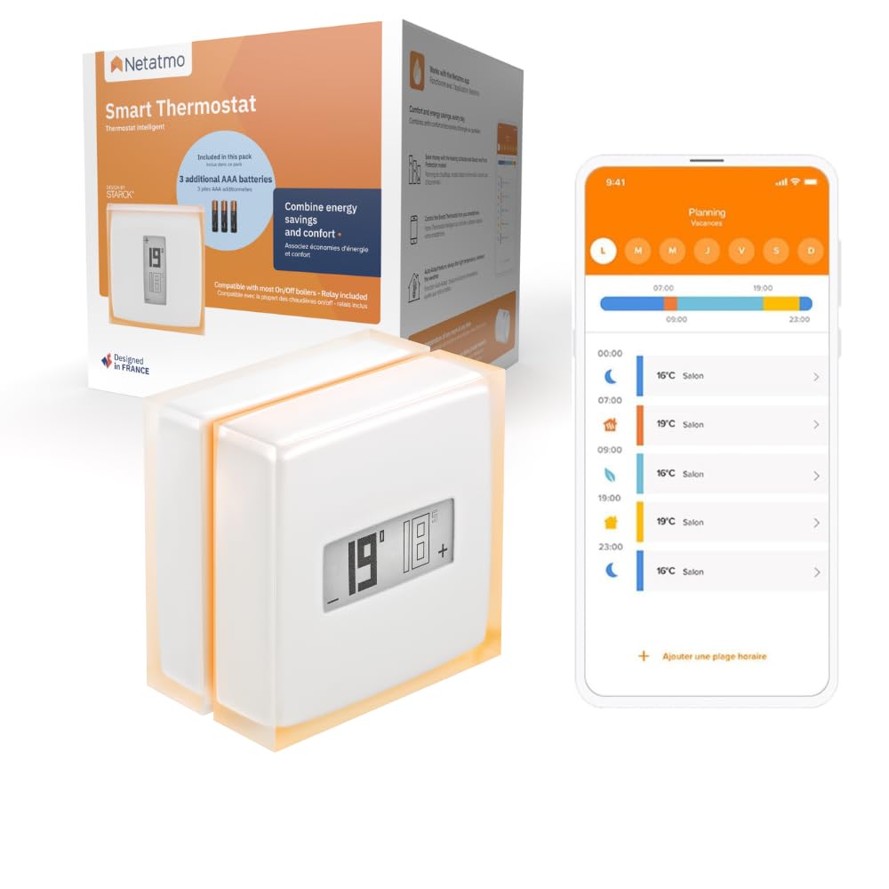 Thermostat Connecté Netatmo – Économisez sur Vos Factures
