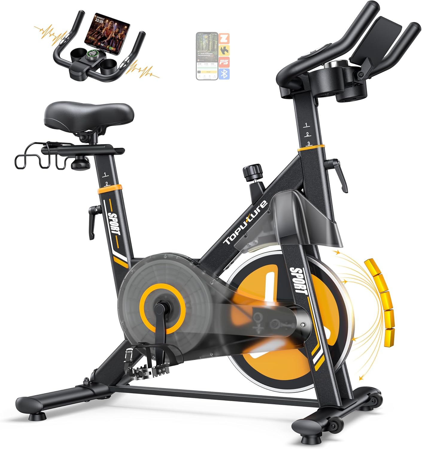 Vélo d&rsquo;Appartement Connecté Echelon – Pédalez vers la Forme